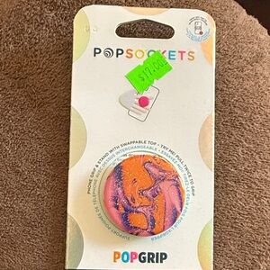 PopSocket Orange and Purple Swirl